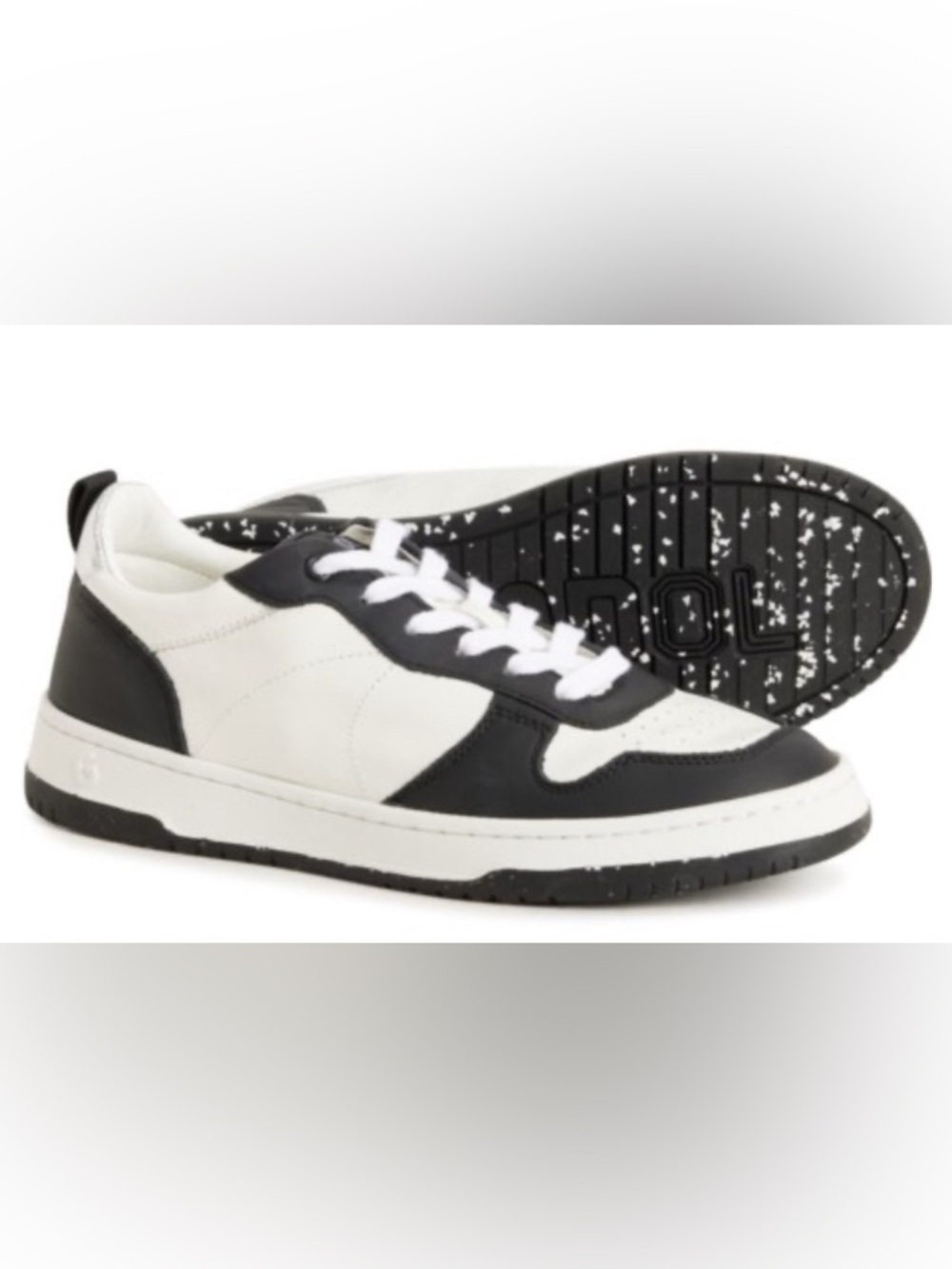 Gadol by Vintage Havana Court Sneakers -
Leather Color: WHITE/BLACK: Size 7.5